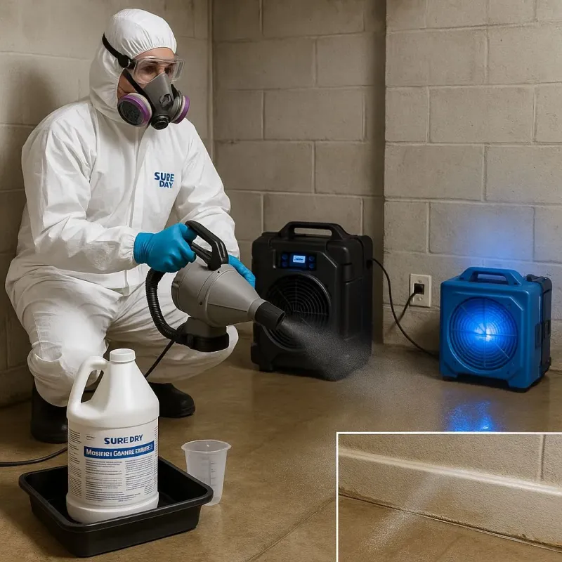Sanitization and Odor Removal process in Plains, PA